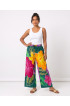 Hand Painted Rayon Pants Hand Painted Rayon Pants